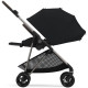 Коляска Cybex Melio Moon Black (з бампером)