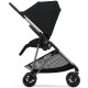 Коляска Cybex Melio Moon Black (з бампером)