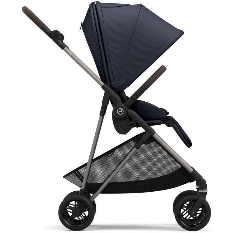 Коляска Cybex Melio Ocean Blue (з бампером)