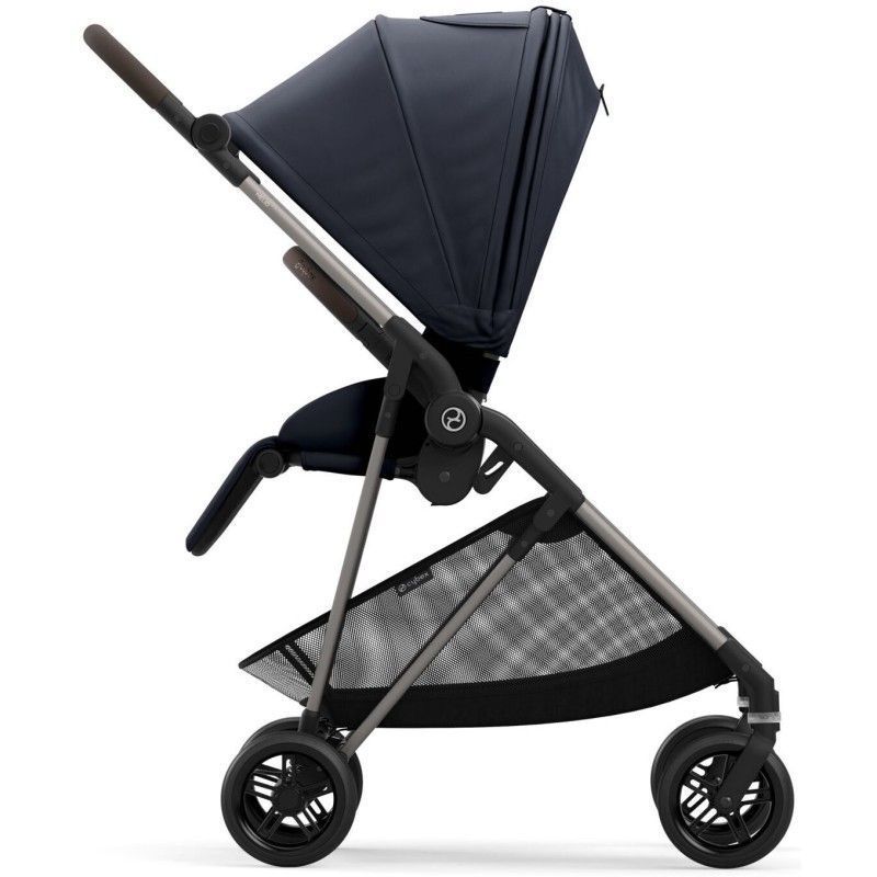 Коляска Cybex Melio Ocean Blue (з бампером)