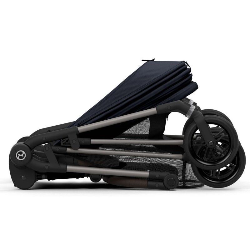 Коляска Cybex Melio Ocean Blue (з бампером)