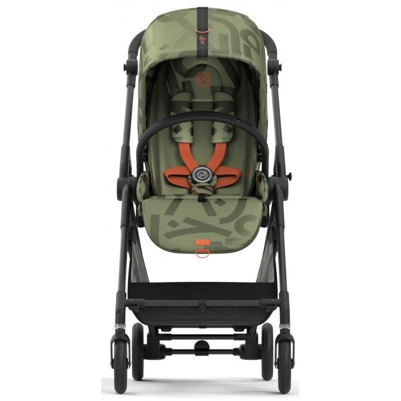 Коляска Cybex Melio Olive Green (з бампером)