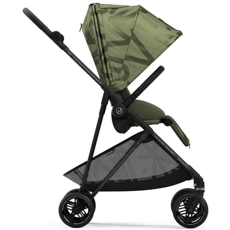 Коляска Cybex Melio Olive Green (з бампером)