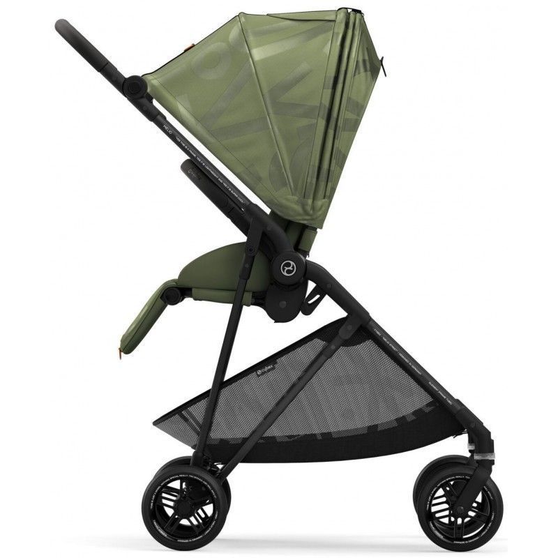 Коляска Cybex Melio Olive Green (з бампером)