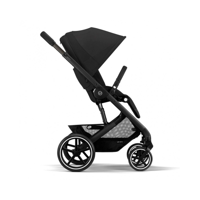 Коляска Cybex Balios S Lux BLK Moon Black (з бампером)