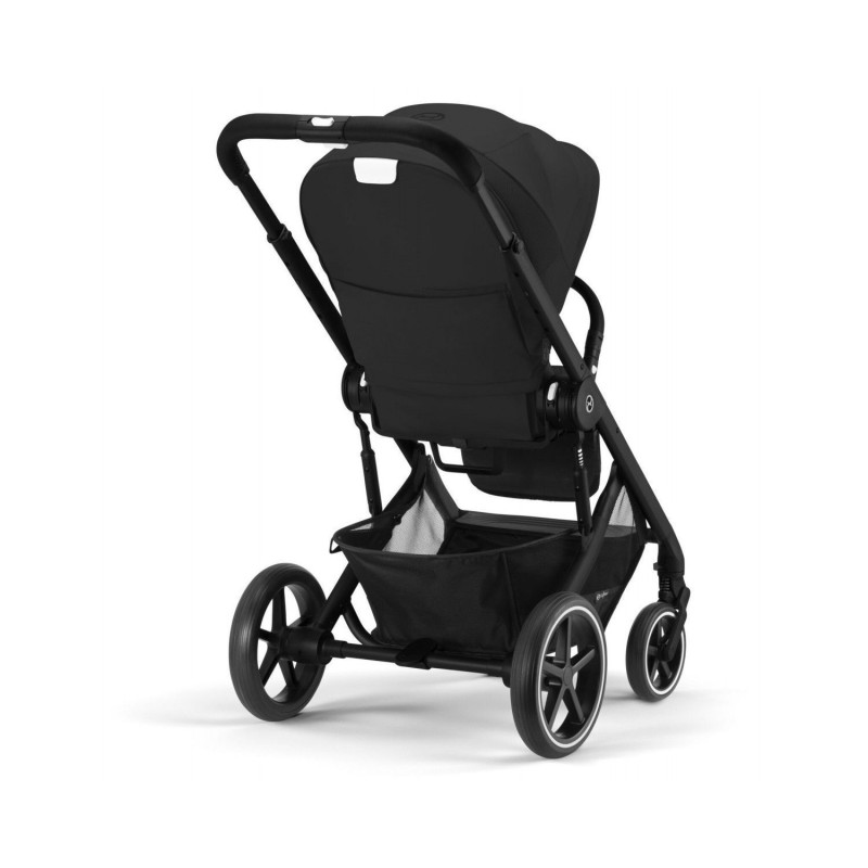Коляска Cybex Balios S Lux BLK Moon Black (з бампером)