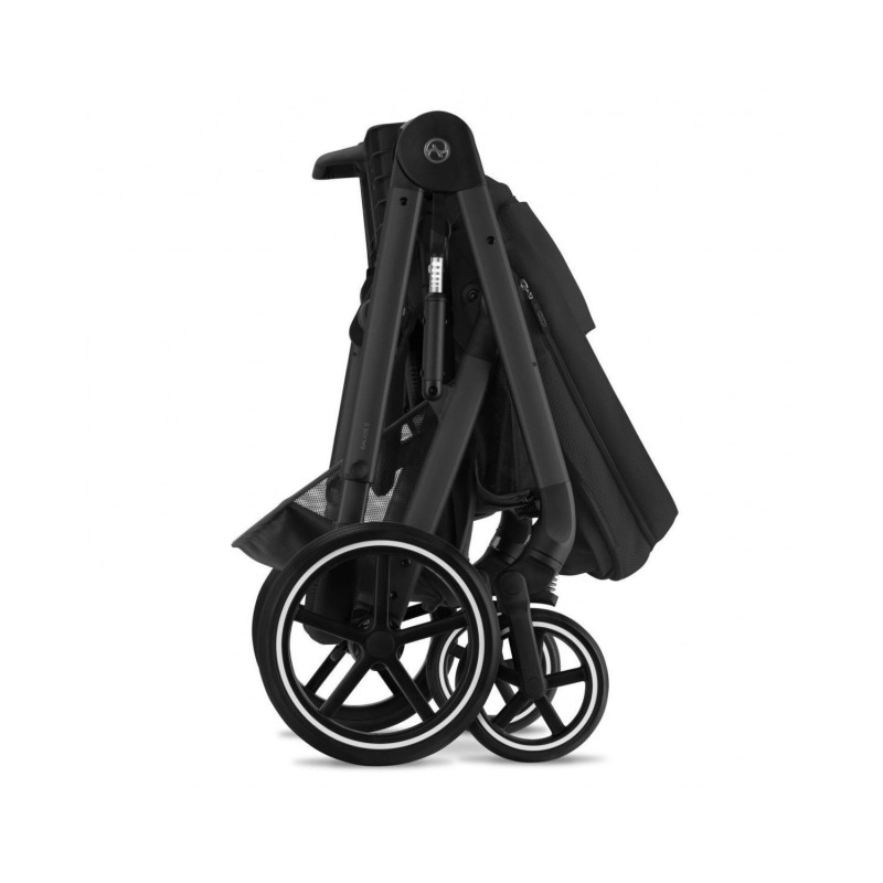Коляска Cybex Balios S Lux BLK Moon Black (з бампером)