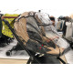 Дощовик Twins для люльки чорний