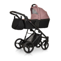 Коляска 2 в 1 Verdi Dynamic 04 Black/Pink