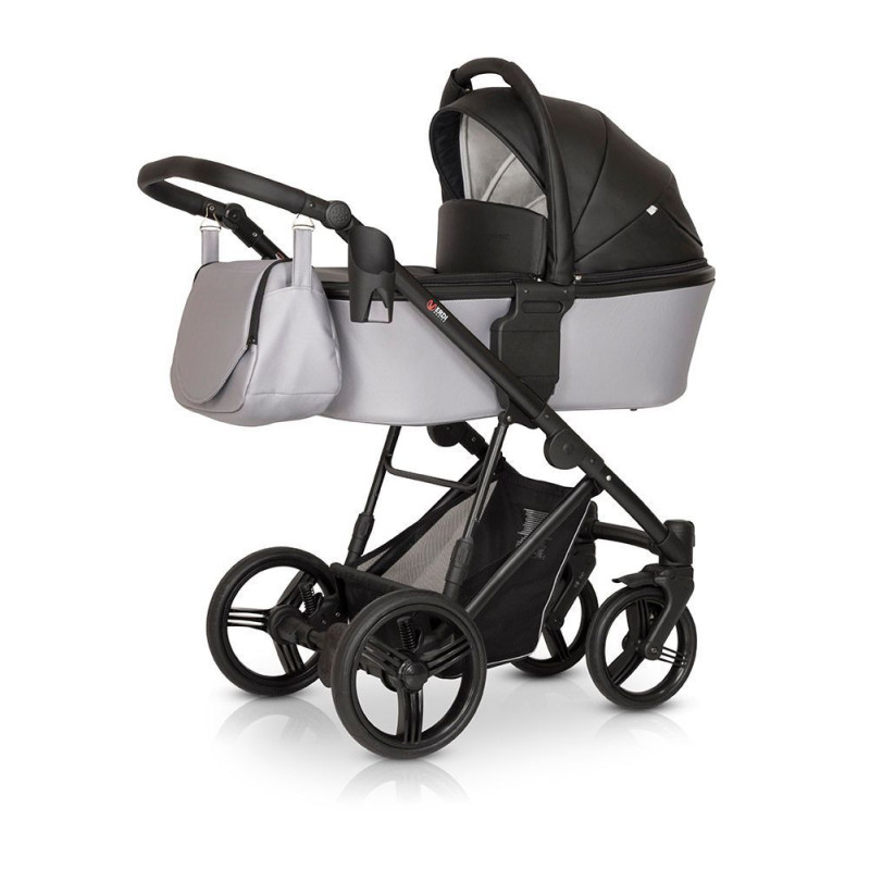 Коляска 2 в 1 Verdi Dynamic 07 Light grey/Black