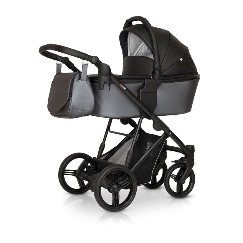 Коляска 2 в 1 Verdi Dynamic 08 Dark grey/Black