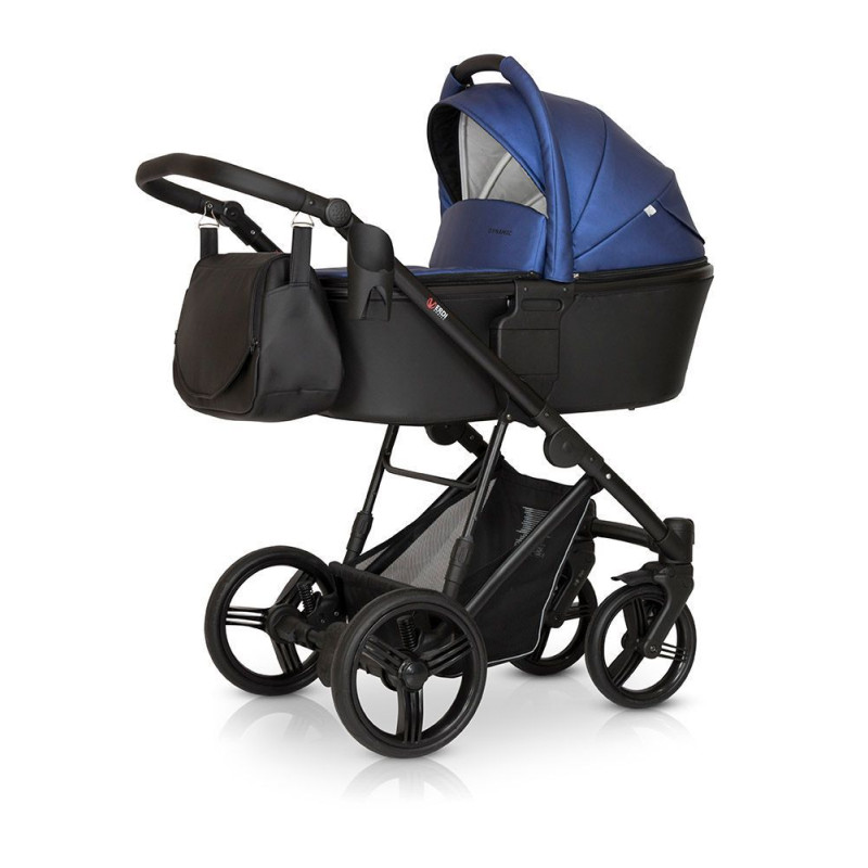 Коляска 2 в 1 Verdi Dynamic 09 Black/ Dark blue