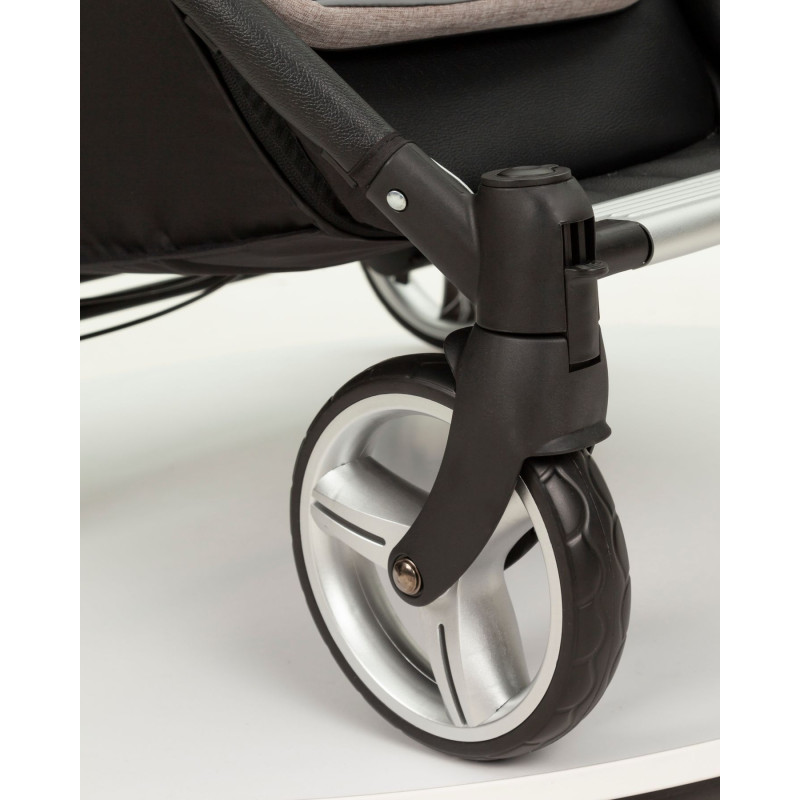 Коляска універсальна CARRELLO Connect CRL-5502/1 Rock Gray для двійні,люлька-переноска /1/MOQ