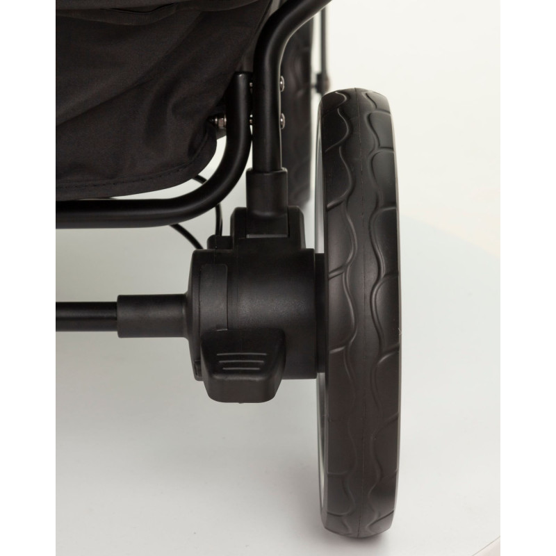 Коляска універсальна CARRELLO Connect CRL-5502/1 Serious Black для двійні,люлька-переноска /1/MOQ