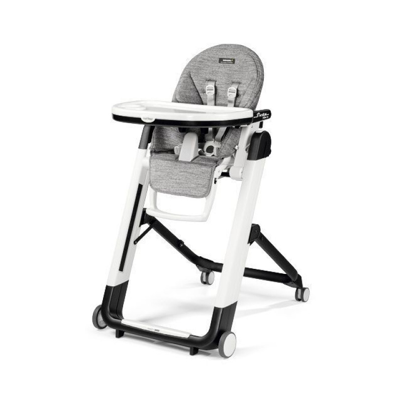 Стілець Peg Perego Siesta Follow Me Wonder Grey (плямостійкий сірий)