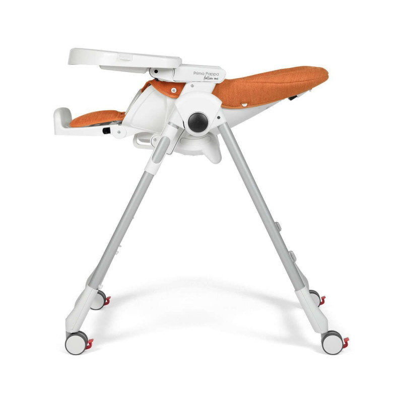 Стілець Peg Perego Prima Pappa Follow Me Wonder Orange (плямостійкий помаранчевий)