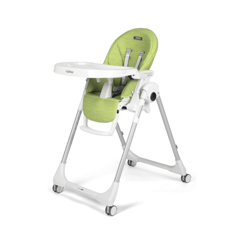 Стілець Peg Perego Prima Pappa Follow Me Wonder Green (плямостійкий зелений)