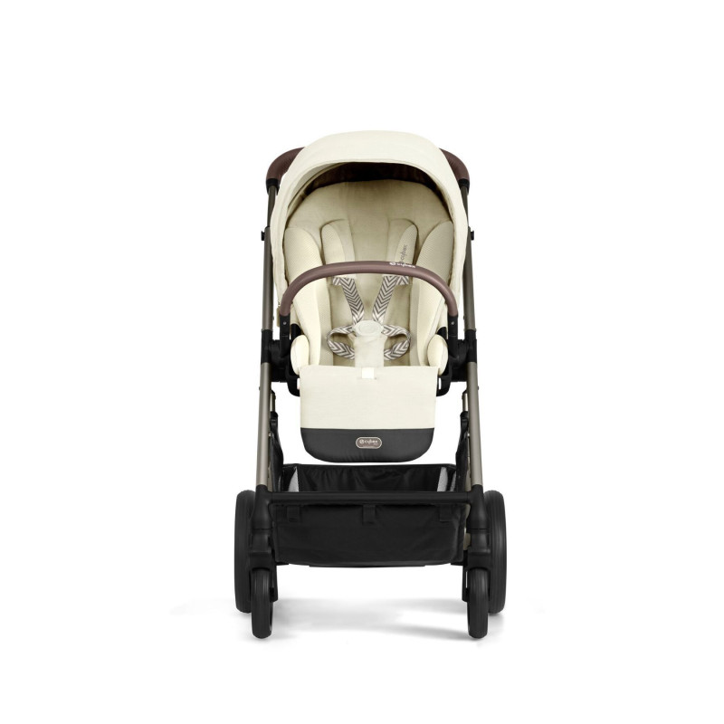Коляска Cybex Balios S Lux TPE Seashell Beige (з бампером)