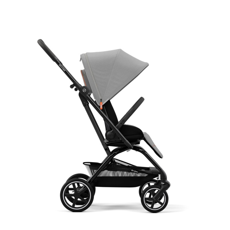 Коляска Cybex Eezy S Twist+ 2 BLK Lava Grey (з бампером)
