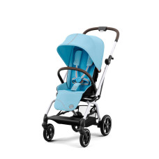 Коляска Cybex Eezy S Twist+ 2 SLV Beach Blue (з бампером)