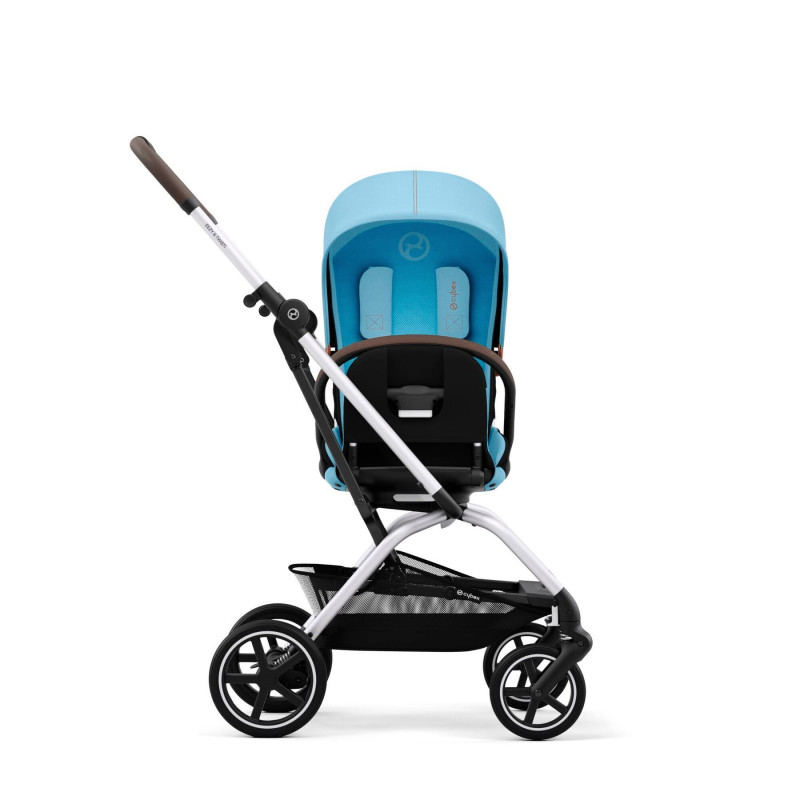 Коляска Cybex Eezy S Twist+ 2 SLV Beach Blue (з бампером)
