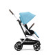 Коляска Cybex Eezy S Twist+ 2 SLV Beach Blue (з бампером)