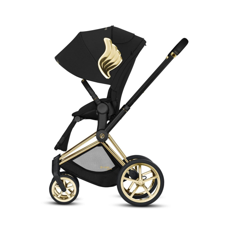 Коляска Cybex Priam JS Wings black
