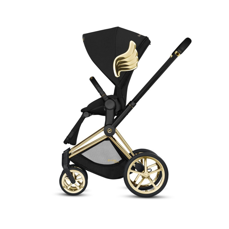 Коляска Cybex Priam JS Wings black