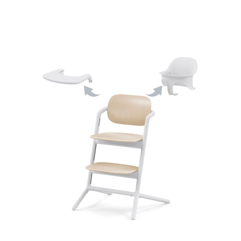 Стілець Cybex Lemo 3в1 Sand White