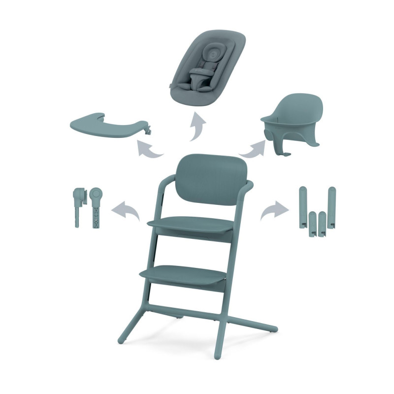 Стілець Cybex Lemo 4в1 Stone Blue