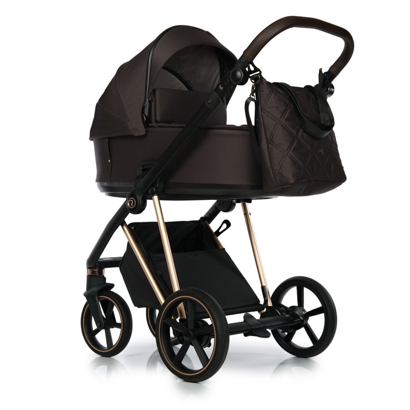 Коляска Roan Ivi Choco Rose Gold