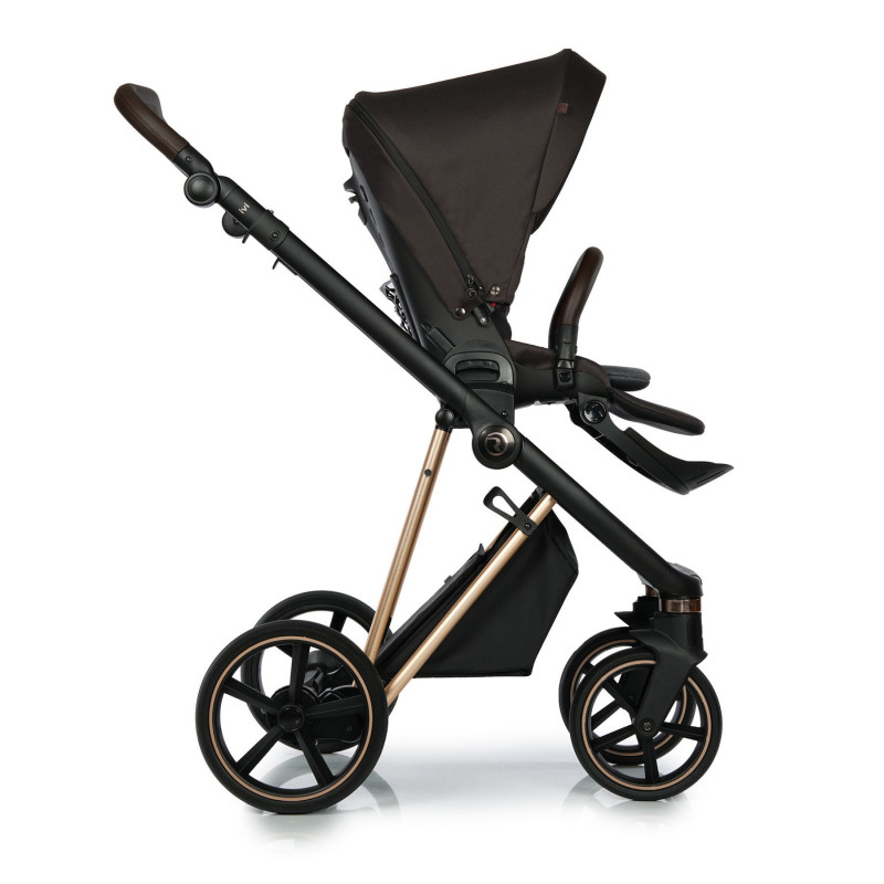Коляска Roan Ivi Choco Rose Gold