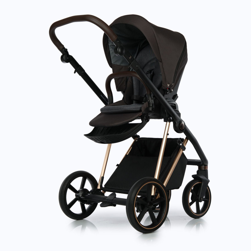 Коляска Roan Ivi Choco Rose Gold