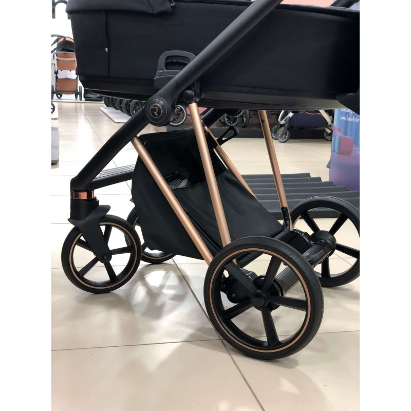 Коляска Roan Ivi Raven Rose Gold