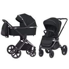 Коляска універсальна CARRELLO Ultimo CRL-6511 New (2in1) Pitch Black /1/