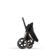 Коляска 2 в 1 Cybex Priam 2023 Rose Gold Sepia black
