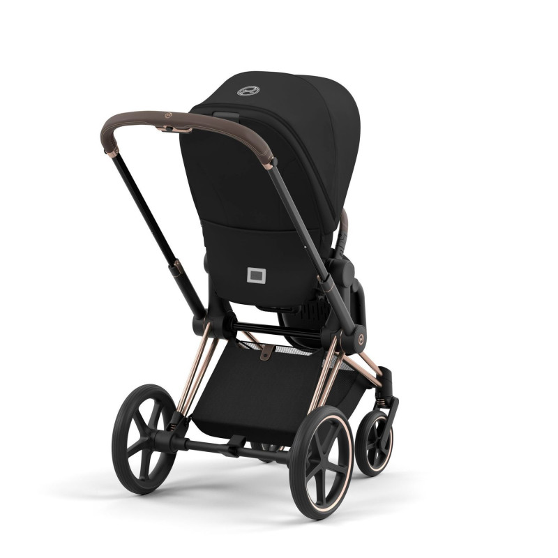 Коляска 2 в 1 Cybex Priam 2023 Rose Gold Sepia black