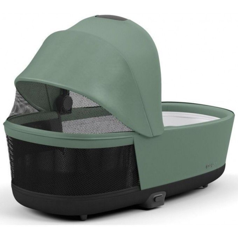 Коляска 2 в 1 Cybex Priam 4.0 Rose Gold Leaf green