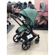 Коляска 2 в 1 Cybex Priam 4.0 Rose Gold Leaf green