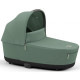 Коляска 2 в 1 Cybex Priam 4.0 Rose Gold Leaf green