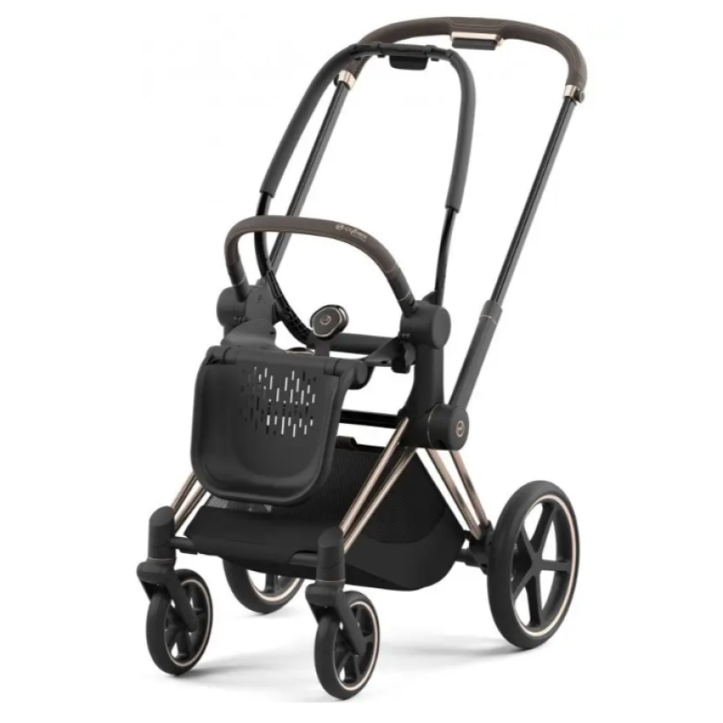 Коляска 2 в 1 Cybex Priam 4.0 Rose Gold Simply Flowers Pink