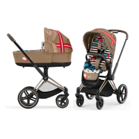 Коляска 2 в 1 Cybex Priam 4.0 Rose Gold Karolina Kurkova One Love