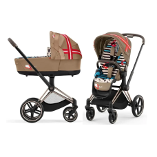 Коляска 2 в 1 Cybex Priam 4.0 Rose Gold Karolina Kurkova One Love
