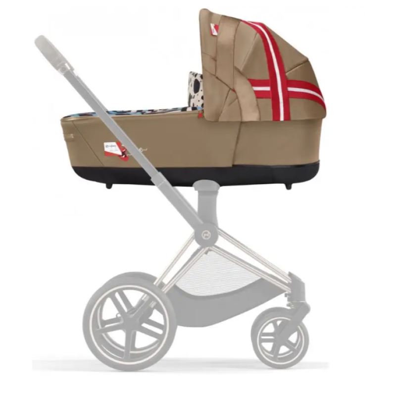 Коляска 2 в 1 Cybex Priam 4.0 Rose Gold Karolina Kurkova One Love