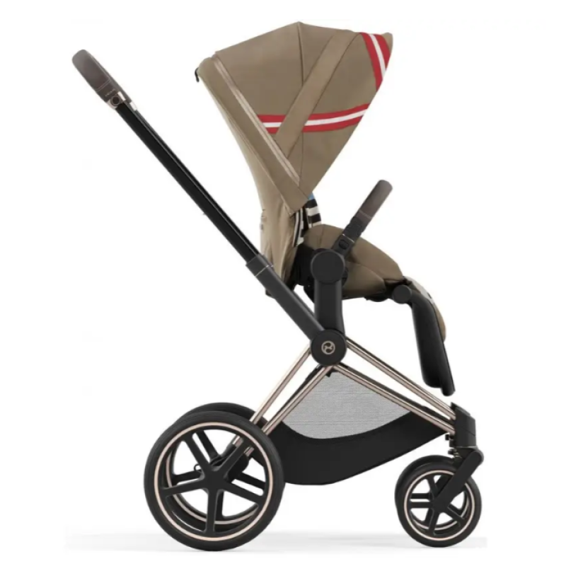 Коляска 2 в 1 Cybex Priam 4.0 Rose Gold Karolina Kurkova One Love
