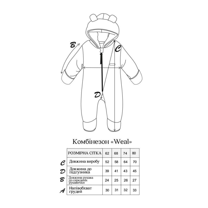 Демісезонний комбінезон, 