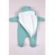 Комбінезон з начосом Nory, морська хвиля 68 (3-6 міс)