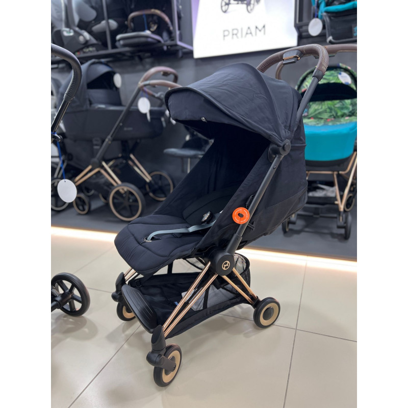 Коляска Cybex Coya Rosegold Sepia Black
