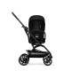 Коляска Cybex Eezy S Twist+ 2 BLK Moon Black (з бампером)