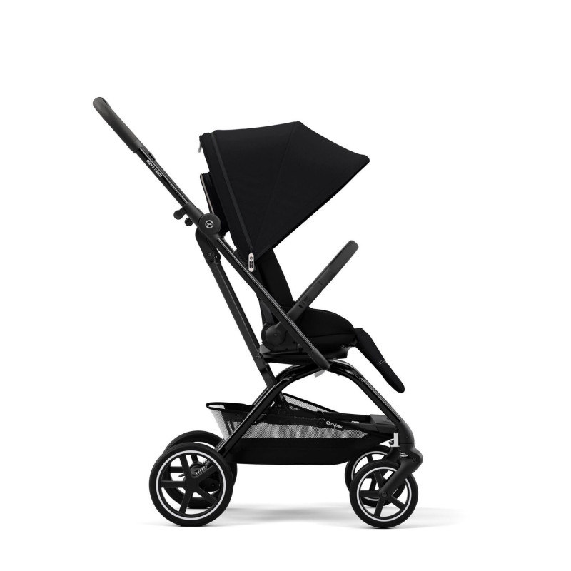 Коляска Cybex Eezy S Twist+ 2 BLK Moon Black (з бампером)